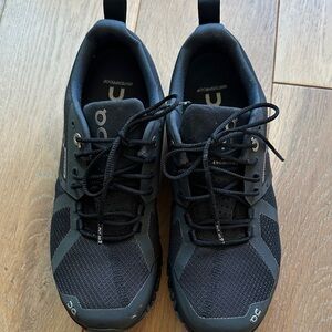 On Running Men's Black Athletic waterproof Shoes